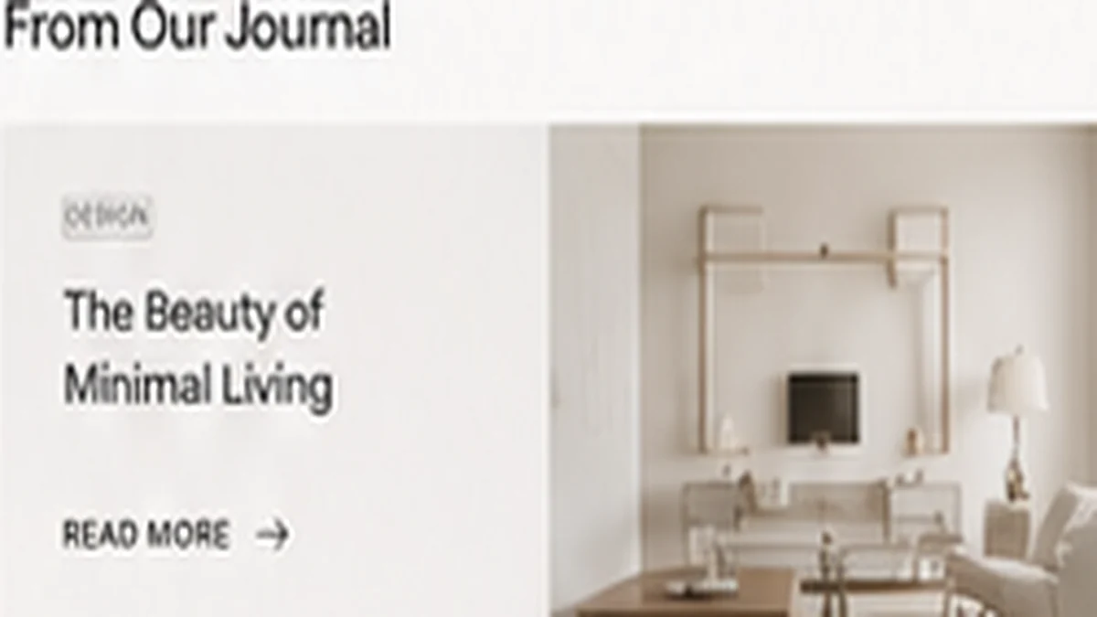 blog minimal living